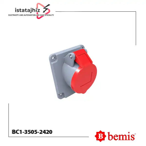 سوکت تابلویی توکار Bemis BC1-3505-2420 1 سوکت تابلویی توکار Bemis BC1-3505-2420