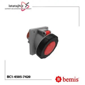 سوکت تابلویی توکار 45 درجه بمیس BC1-4505-7420 7 سوکت تابلویی توکار 45 درجه بمیس BC1-4505-7420