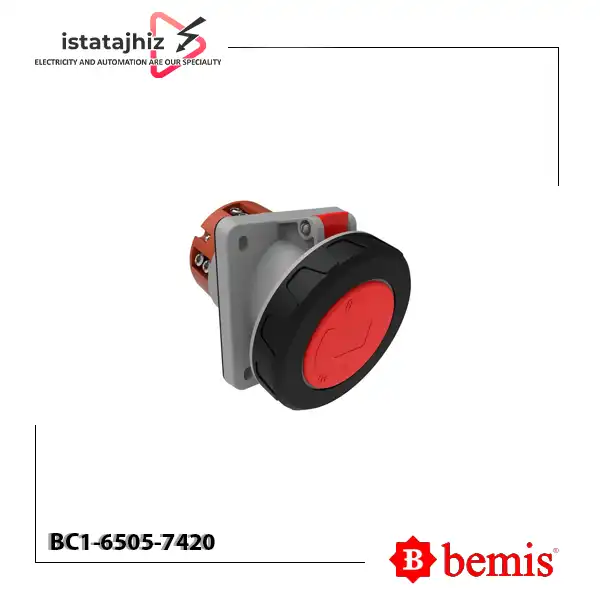 سوکت تابلویی توکار 45 درجه بمیس BC1-6505-7420 1 سوکت تابلویی توکار 45 درجه بمیس BC1-6505-7420