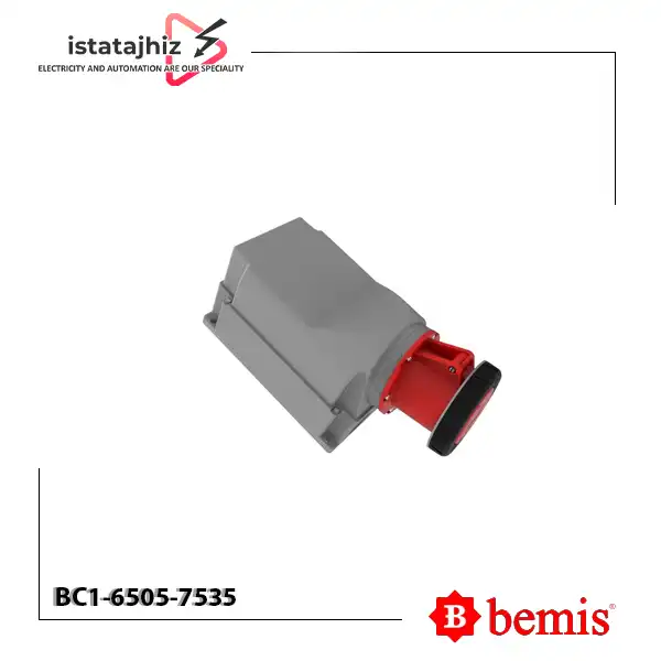 سوکت روکار 90 درجه Bemis BC1-6505-7535 1 سوکت روکار 90 درجه Bemis BC1-6505-7535