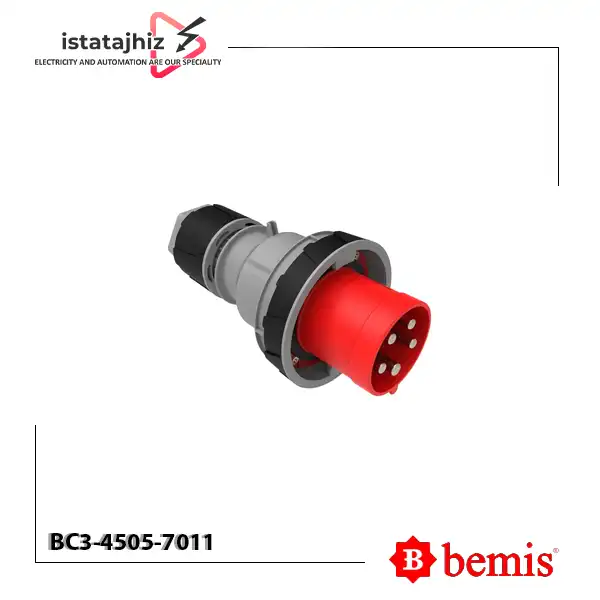 پلاگ بندری با پایلوت پین بمیس BC3-4505-7011 1 پلاگ بندری با پایلوت پین بمیس BC3-4505-7011
