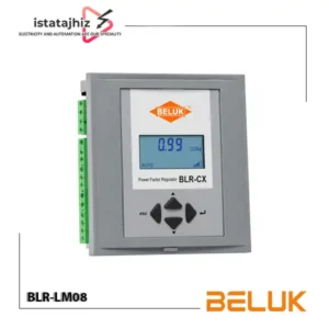 رگولاتور خازنی 8 پله BELUK مدل BLR-LM08 7 رگولاتور ضریب توان 8 پله BELUK مدل BLR-LM08