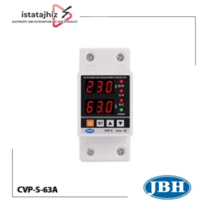 محافظ ولتاژ و جریان تک فاز 63 آمپر JBH CVP-S-63A 9 محافظ ولتاژ و جریان تک فاز 63 آمپر JBH CVP-S-63A
