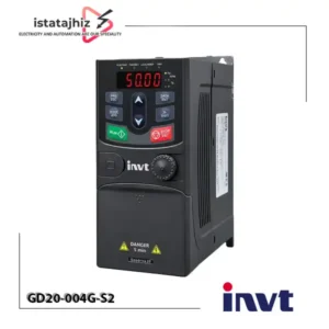 درایو اینورتر تکفاز 4 کیلووات GD20-004G-S2 INVT