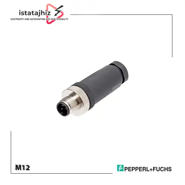 کانکتور سنسور M12 نری 3 پین مستقیم 1 کانکتور سنسور M12 نری 3 پین مستقیم