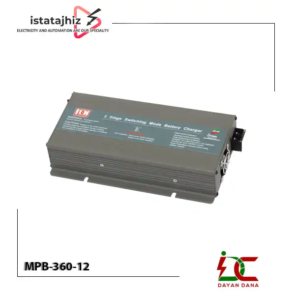 باتری شارژر صنعتی 12 ولت 360 وات MPB-360-12 1 باتری شارژر صنعتی 12 ولت 360 وات MPB-360-12
