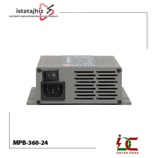 باتری شارژر صنعتی 24 ولت 360 وات MPB-360-24 4 باتری شارژر صنعتی 24 ولت 360 وات MPB-360-24 - تصویر 4