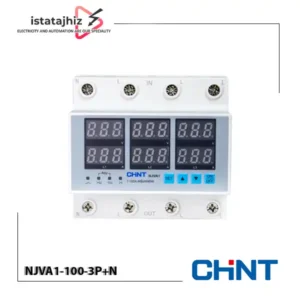 محافظ ولتاژ و جریان سه فاز CHINT NJVA1-100-3P+N