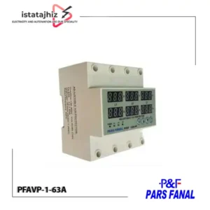 محافظ ولتاژ و جریان سه فاز 63 آمپر پارس فانال-1