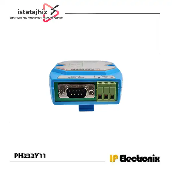 مبدل و ریپیتر RS-232 ایزوله IP Electronix PH232Y11 4 پورت ها و اتصالات مبدل RS-232 ایزوله IP Electronix PH232Y11