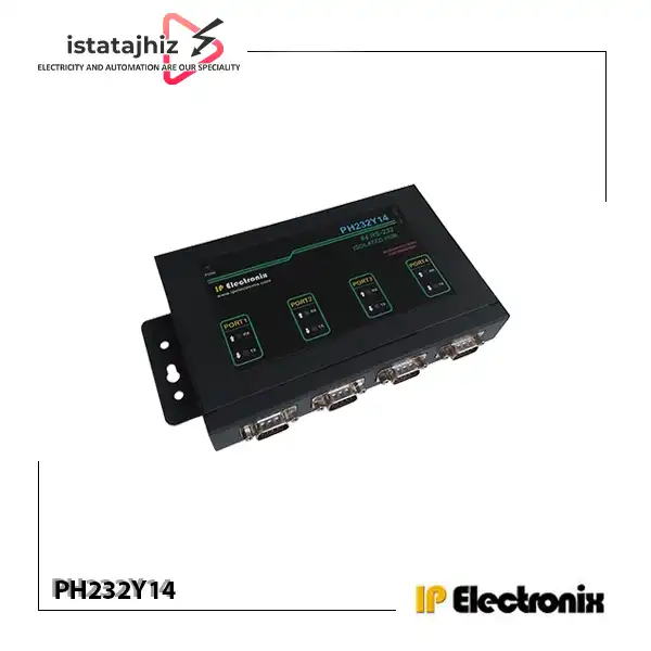 مبدل و ایزولاتور RS-232 یک به چهار IP Electronix PH232Y14 2 نمای بغل مبدل و ایزولاتور RS-232 یک به چهار IP Electronix PH232Y14