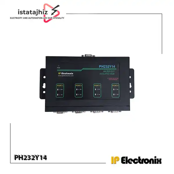 مبدل و ایزولاتور RS-232 یک به چهار IP Electronix PH232Y14 1 مبدل و ایزولاتور RS-232 یک به چهار IP Electronix PH232Y14