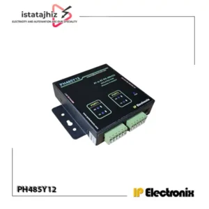 نمای بغل مبدل و ریپیتر RS-485/RS-422 ایزوله IP Electronix PH485Y12