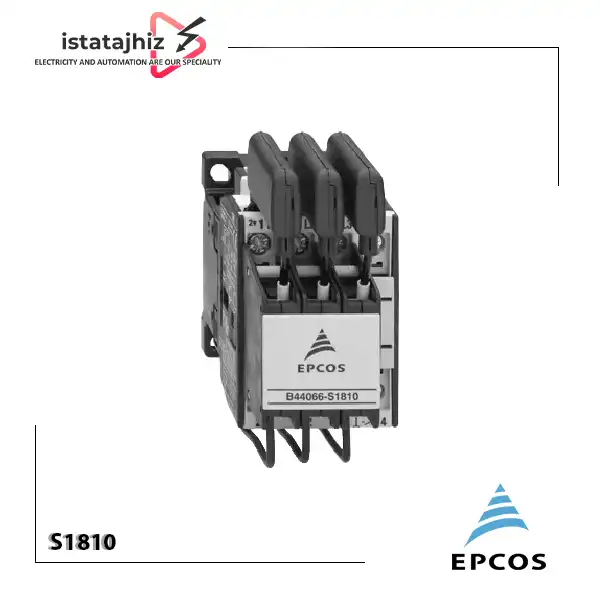 کنتاکتور خازنی 12.5 کیلووار EPCOS 1 کنتاکتور خازنی 12.5 کیلووار EPCOS