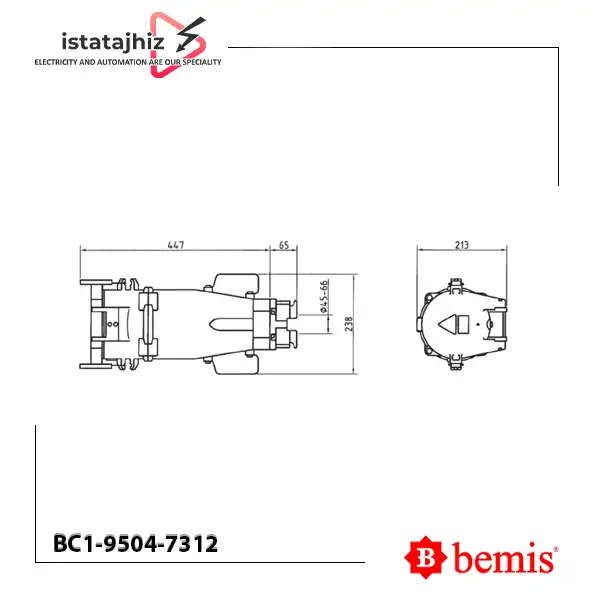 کانکتور 400 آمپر سهفاز بمیس BC1-9504-7312 2 کانکتور 400 آمپر سهفاز بمیس BC1-9504-7312