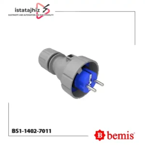پلاگ بمیس تکفاز ارتدار BS1-1402-7011 3 پلاگ 16 آمپر تکفاز ارتدار بمیس BS1-1402-7011