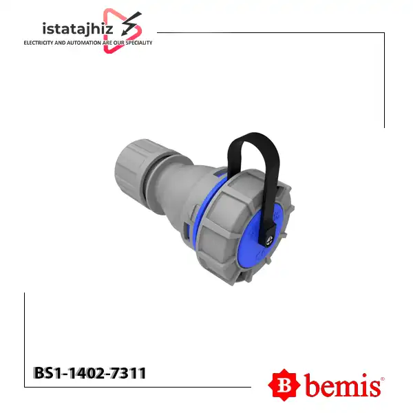 سوکت سیار کانکتور ارتدار بمیس BS1-1402-7311 1 سوکت سیار کانکتور ارتدار بمیس BS1-1402-7311
