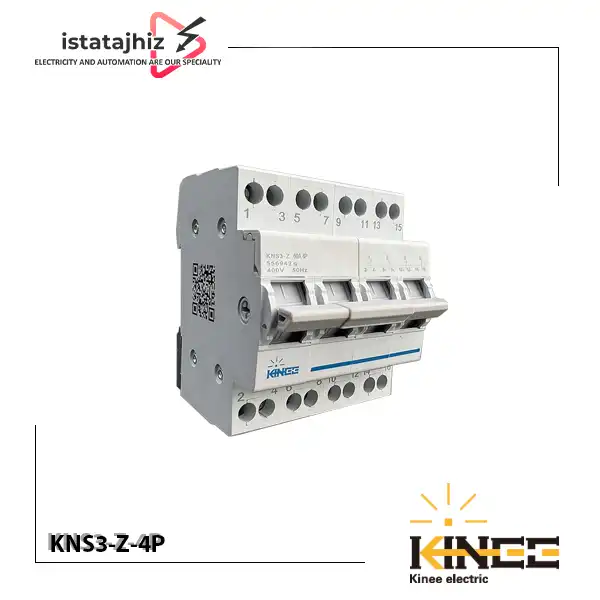 چنج اور دستی 60 آمپر 4 پل مدل KNS3-Z کاینی 2 خرید چنج اور دستی 60 آمپر 4 پل مدل KNS3-Z کاینی