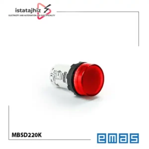چراغ سیگنال قرمز EMAS مدل MBSD220K 2 چراغ سیگنال قرمز EMAS مدل MBSD220K