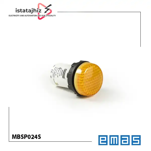 چراغ سیگنال زرد EMAS مدل MBSP024S 1 چراغ سیگنال زرد EMAS مدل MBSP024S