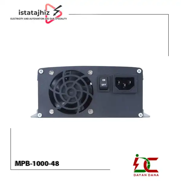 باتری شارژر صنعتی 48 ولت 1000 وات MPB-1000-48 4 باتری شارژر MPB-1000-48