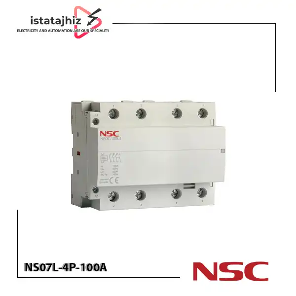 کنتاکتور روشنایی NSC مدل NS07L-4P-100A 2 کنتاکتور روشنایی NSC مدل NS07L-4P-100A - تصویر 2