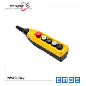 کلید جرثقیل 5 دکمه دو سرعته PV5E30B42 اماس