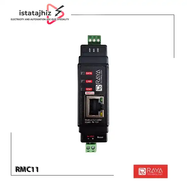 مبدل دوطرفه Modbus RTU به Modbus TCP مدل RMC11 1 مبدل دوطرفه Modbus RTU به Modbus TCP مدل RMC11