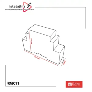 مبدل دوطرفه Modbus RTU به Modbus TCP مدل RMC11