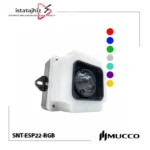 آژیر و چراغ هشدار صنعتی مدل SNT-ESP22-RGB