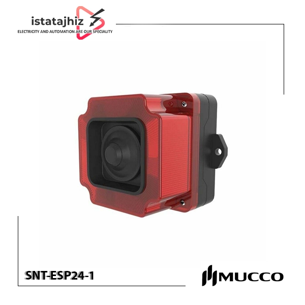 آژیر چراغ دار صنعتی MUCCO مدل SNT-ESP24-1 1 آژیر چراغ دار صنعتی MUCCO مدل SNT-ESP24-1