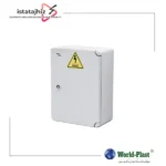 تابلو پلاستیکی مینیاتوری درب مات 30×40 ورلد پلاست